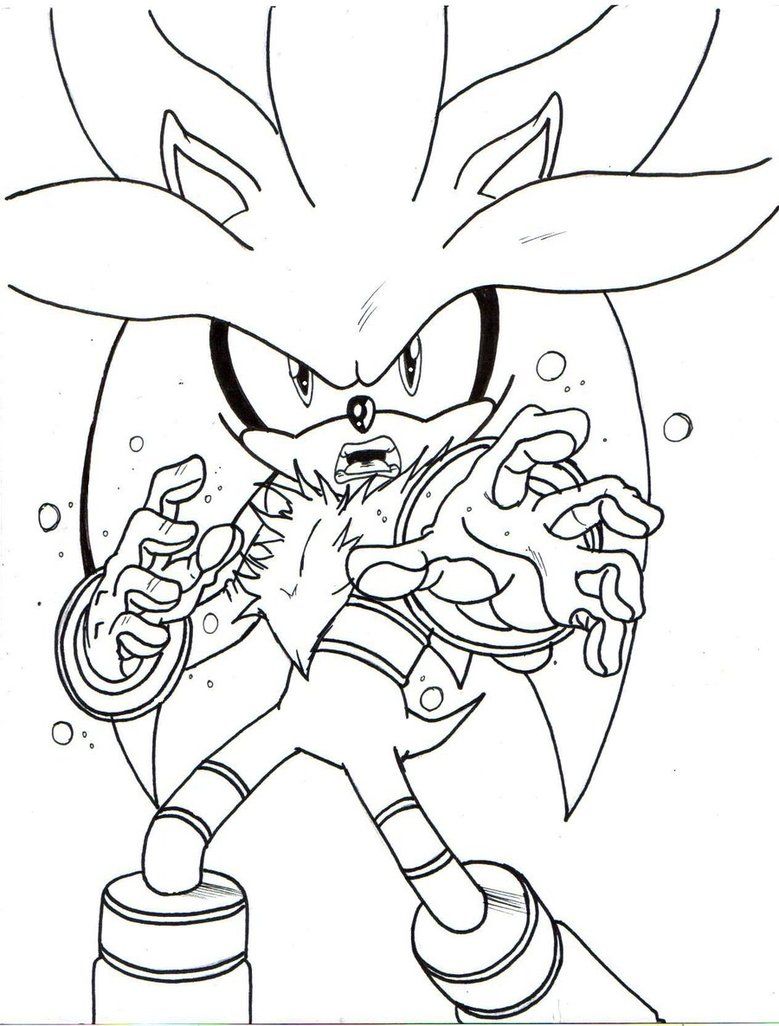 19+ Relaxing Sonic Coloring Pages Printable