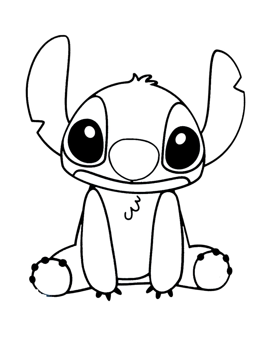 19+ Trendy Stitch Aloha Coloring Pages Printable