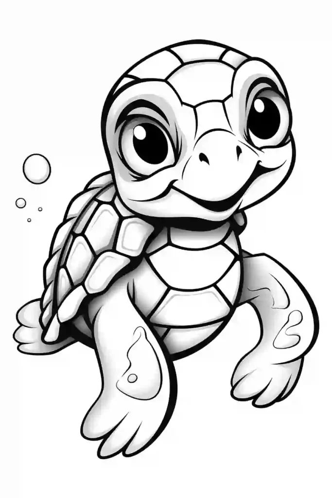 2+ Amazing Turtle Coloring Pages Printable