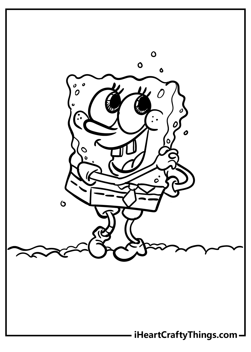 36+ Cheerful Spongebob Coloring Pages Aesthetic