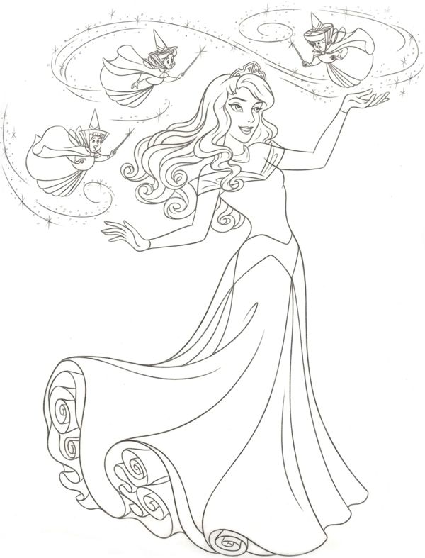 23+ Downloadable Coloring Page Fashion Princess Printable