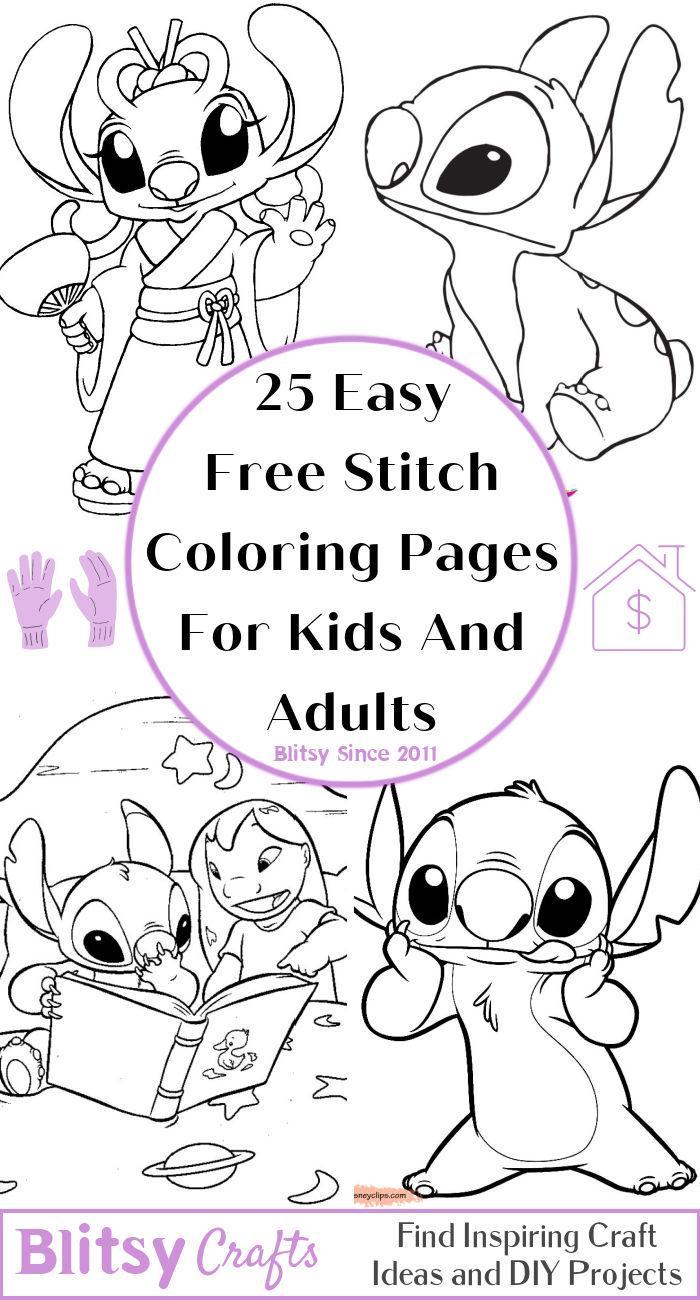 41+ Ultimate Angry Stitch Coloring Pages PDF Printable