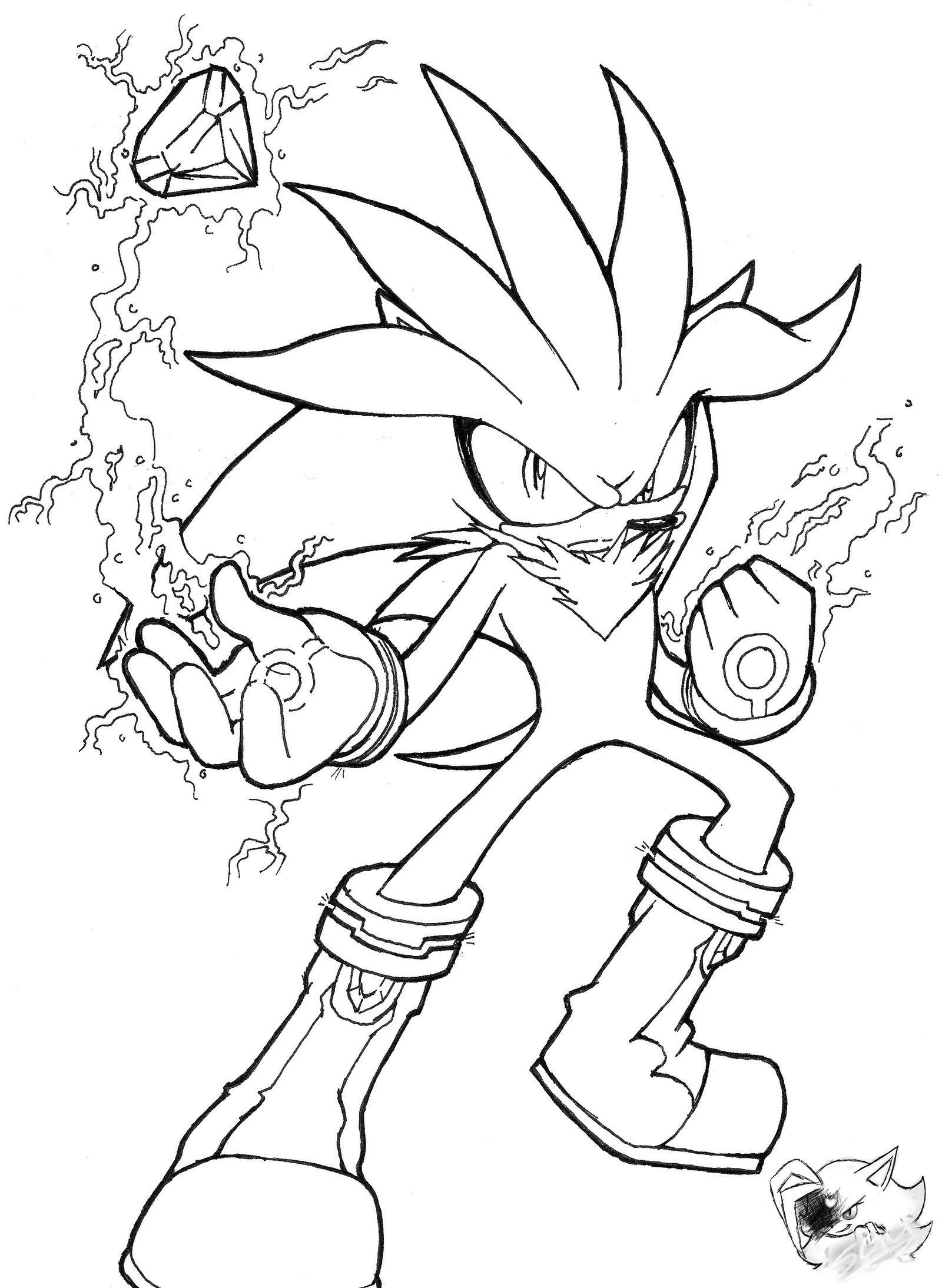 25+ Fun Sonic Coloring Pages Printable