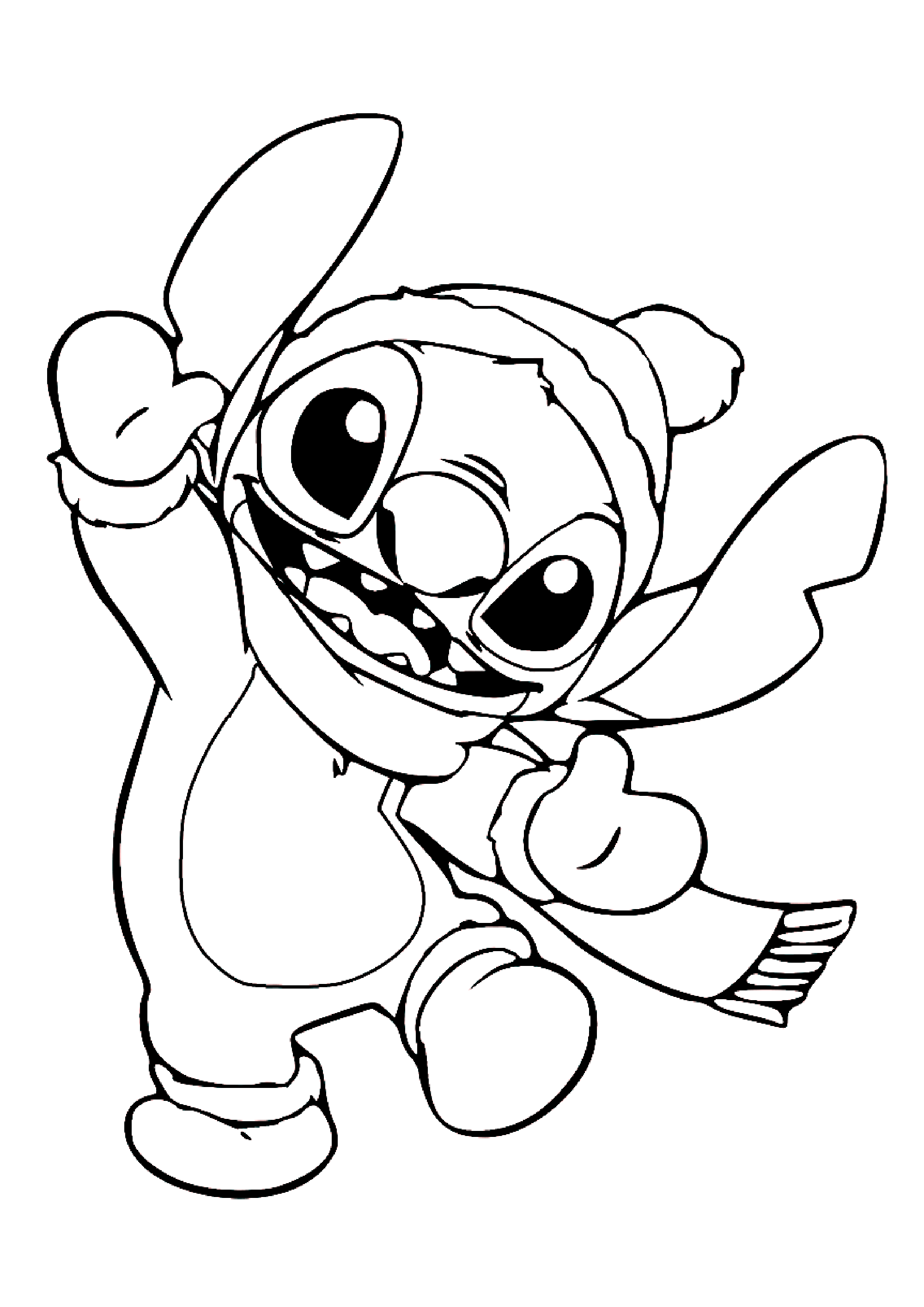 the best stitch coloring pages printable jpg