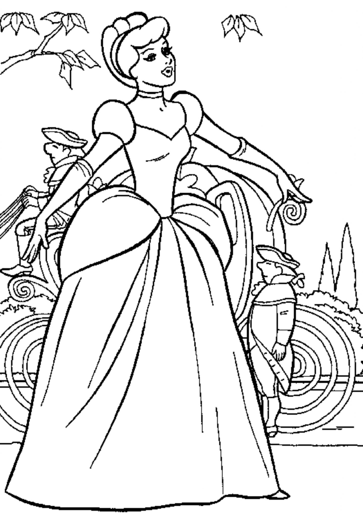 27+ Amazing Coloring Page Fashion Princess Printable