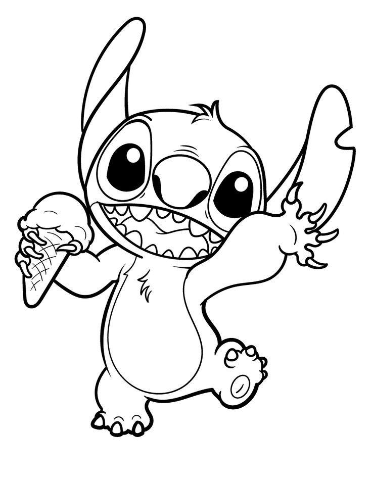 43+ Simple Angry Stitch Coloring Pages for Educational