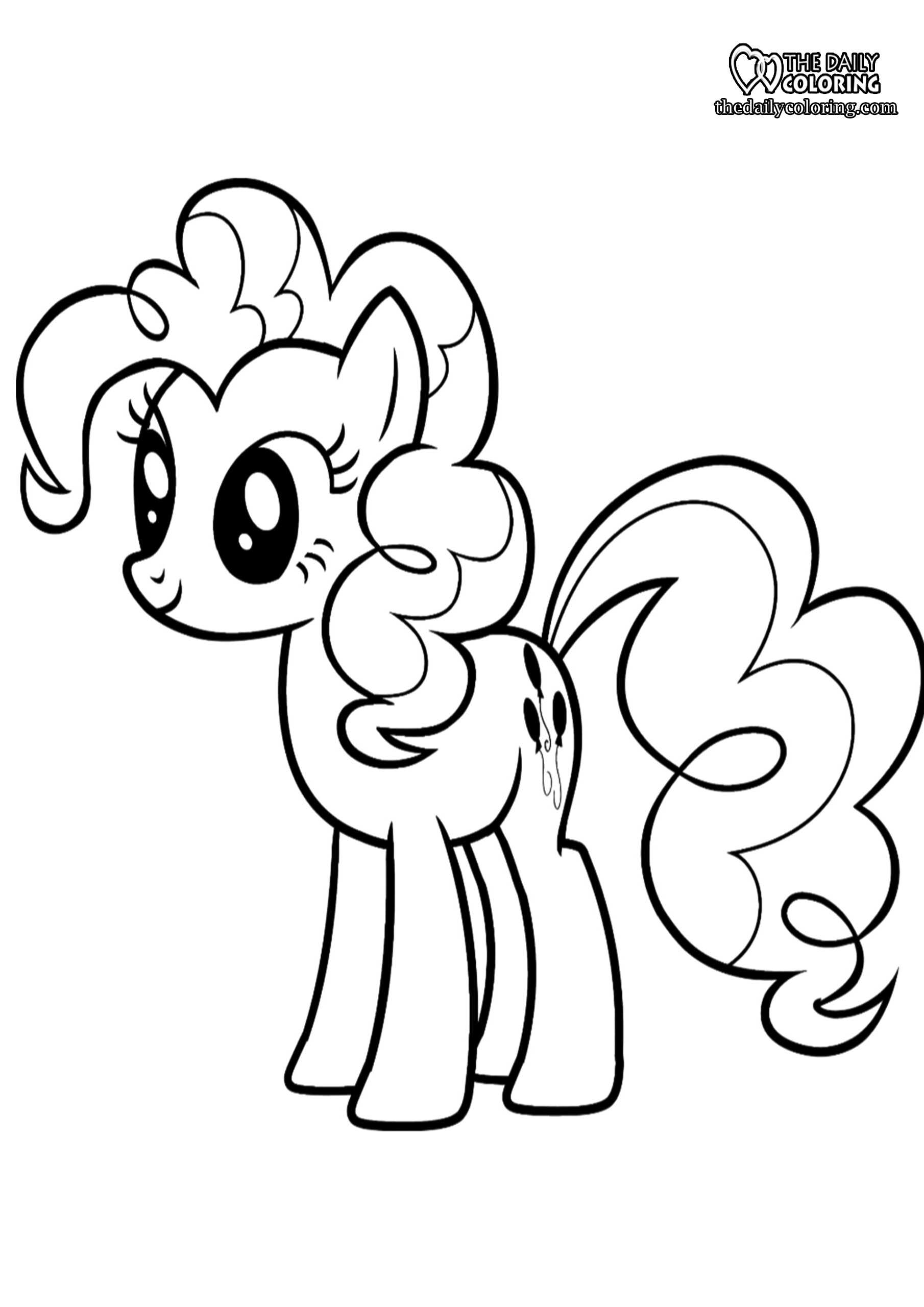 36+ Adorable Pony Coloring Pages Printable