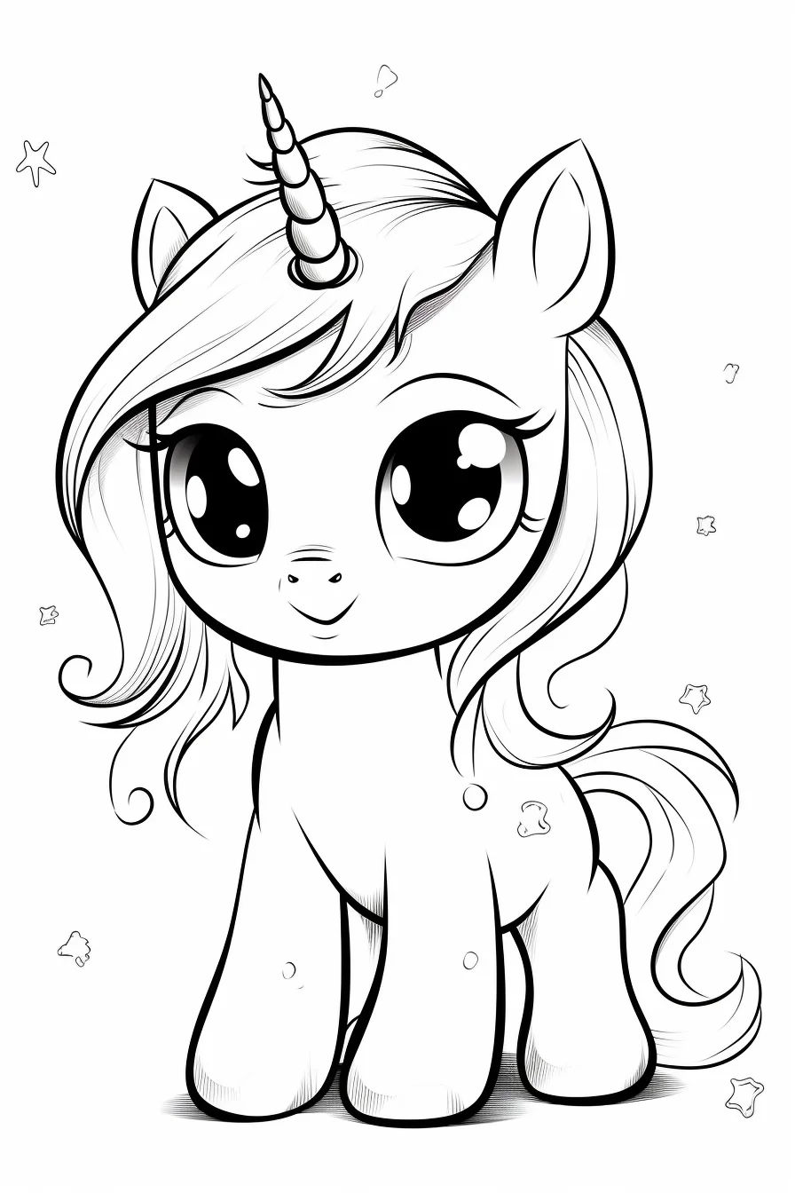 36+ Happy Pony Coloring Pages Printable