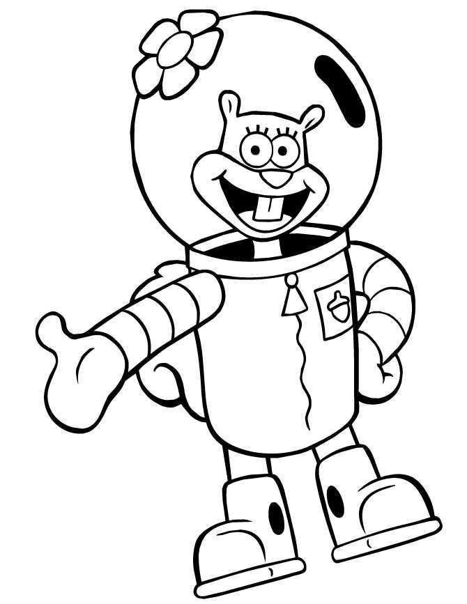 43+ Happy Spongebob Coloring Pages for Educational