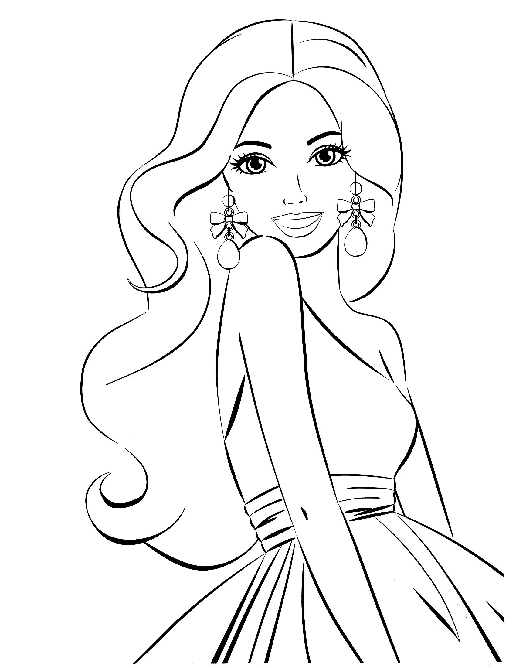 39+ Ultimate Barbie Rapunzel Coloring Pages Printable