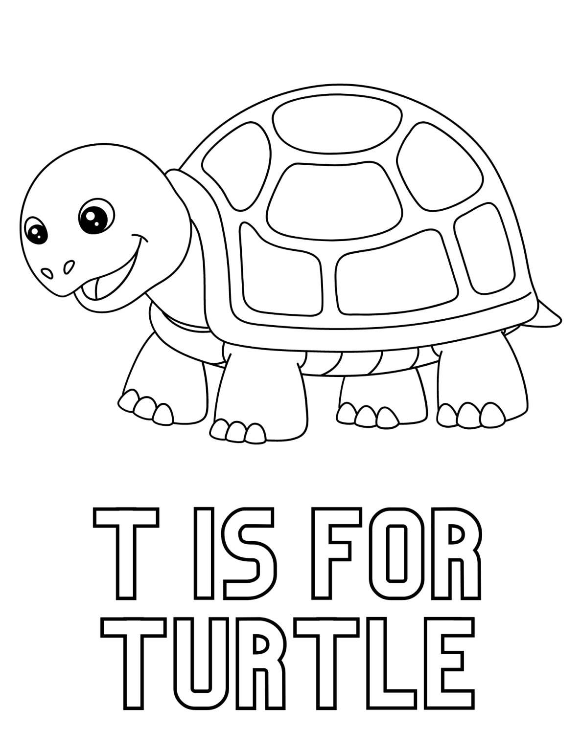 40+ Entertaining Turtle Coloring Pages Printable