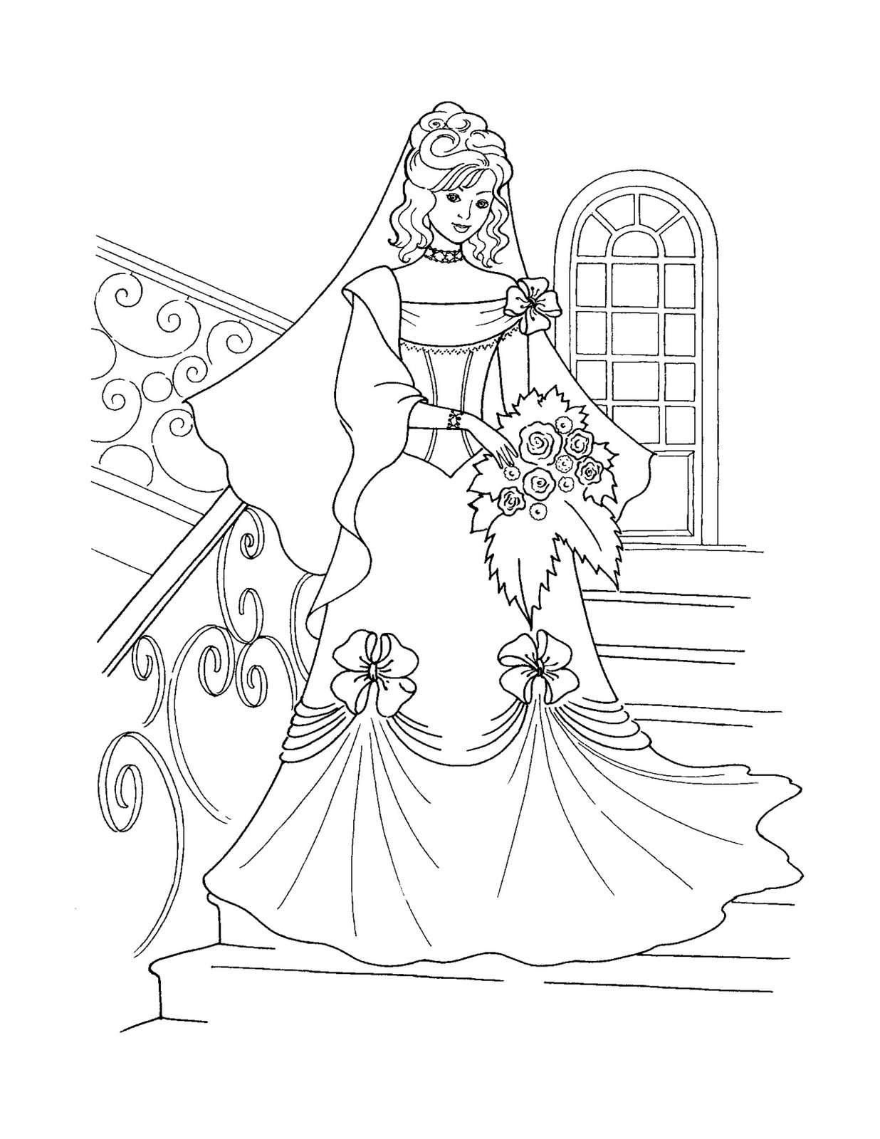 52+ Relaxing Coloring Page Fashion Princess Printable