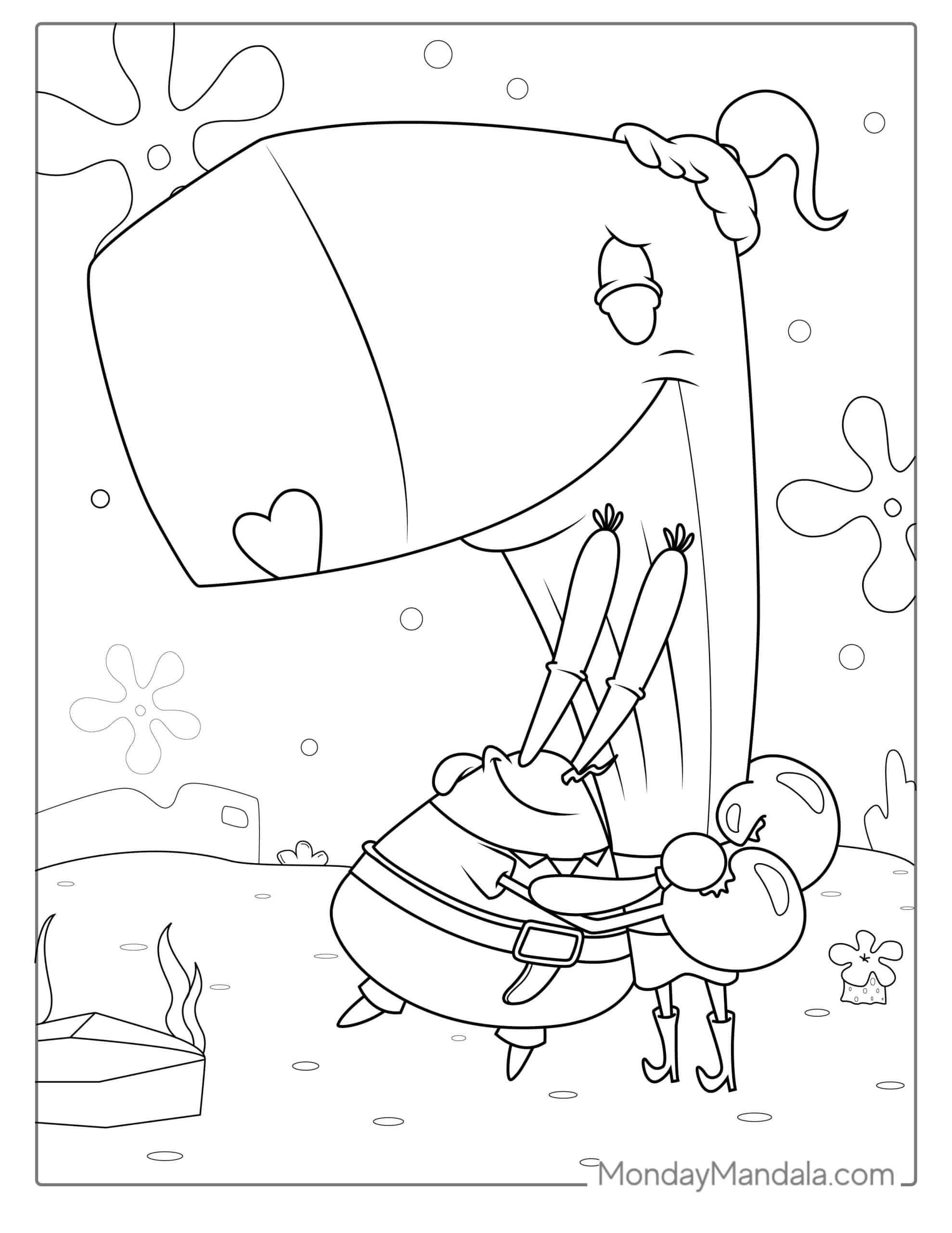 48+ Inspiring Spongebob Coloring Pages Realistic