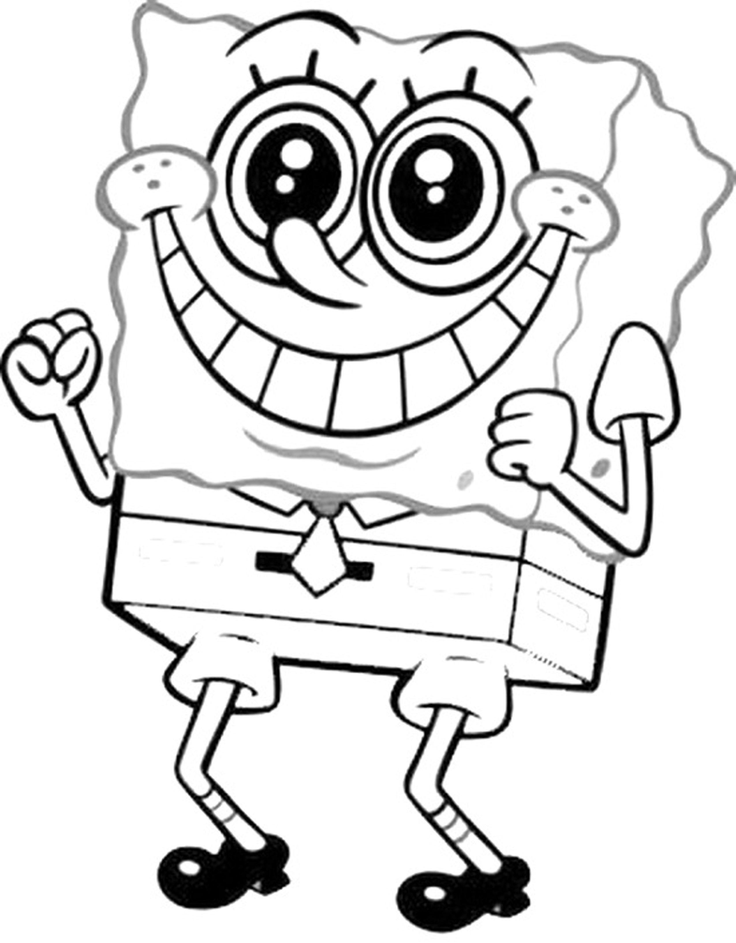 41+ Cute Spongebob Coloring Pages Printable Sheets