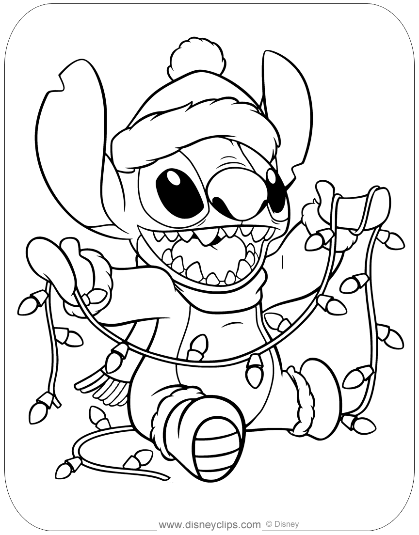 56+ Entertaining Stitch Coloring Pages Printable