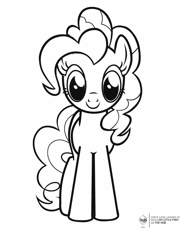 56+ Realistic Pony Coloring Pages Printable