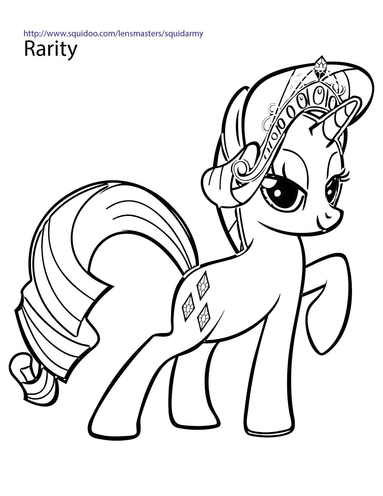 57+ Creative Pony Coloring Pages Printable