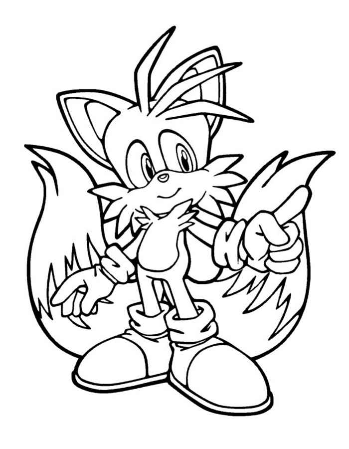 59+ Educational Sonic Coloring Pages Printable