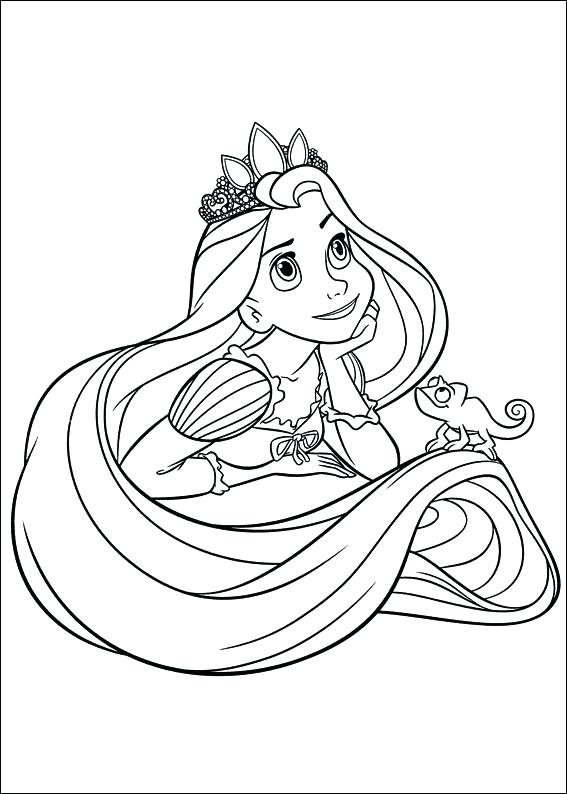 6+ Aesthetic Barbie Rapunzel Coloring Pages Printable