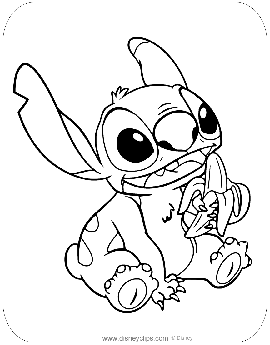 64+ Creative Stitch Coloring Pages Printable