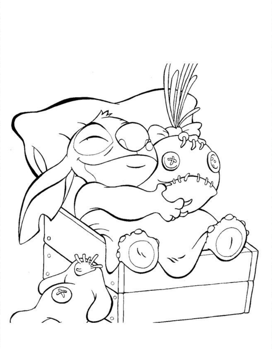 93+ Captivating Angel Stitch Coloring Pages Printable