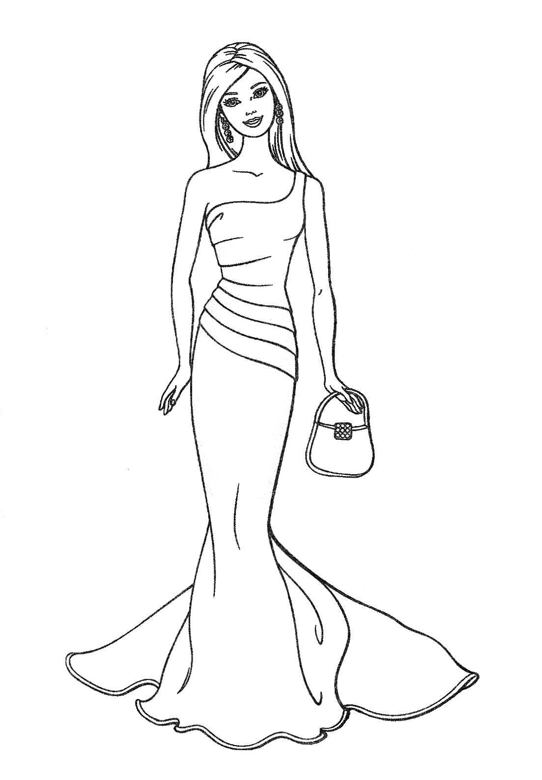 fun barbie rapunzel coloring pages printable jpg