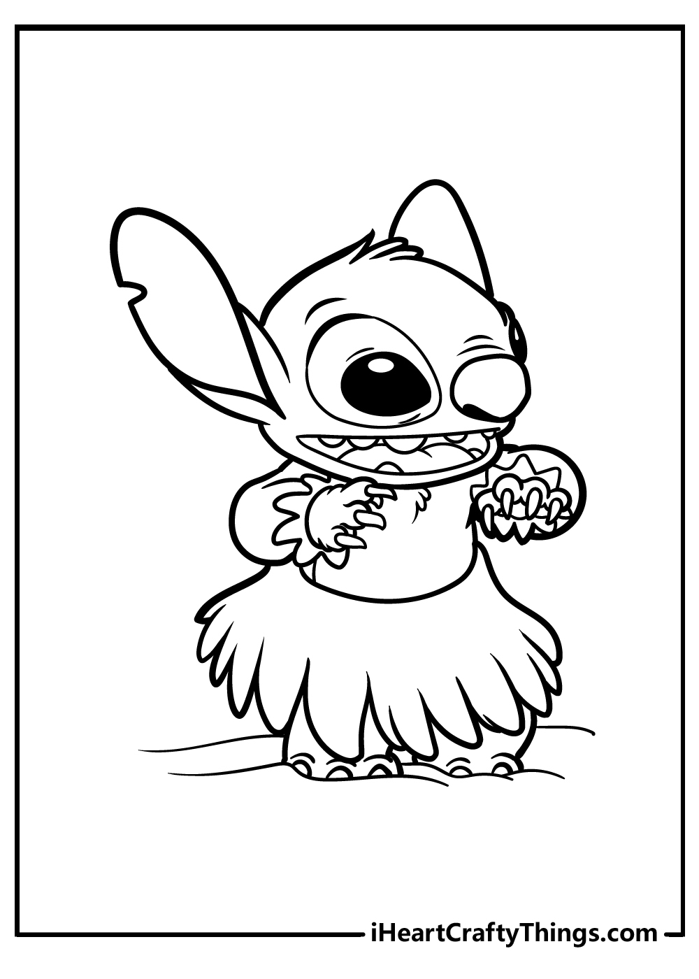 72+ Colorful Stitch Coloring Pages Printable