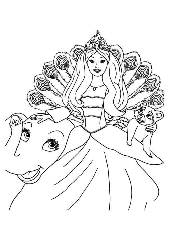 72+ Top Barbie Rapunzel Coloring Pages Printable