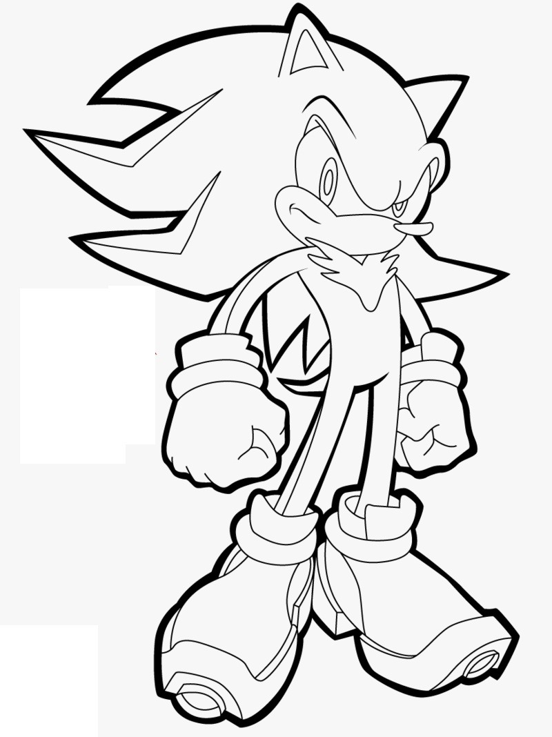 trendy sonic coloring pages printable jpg