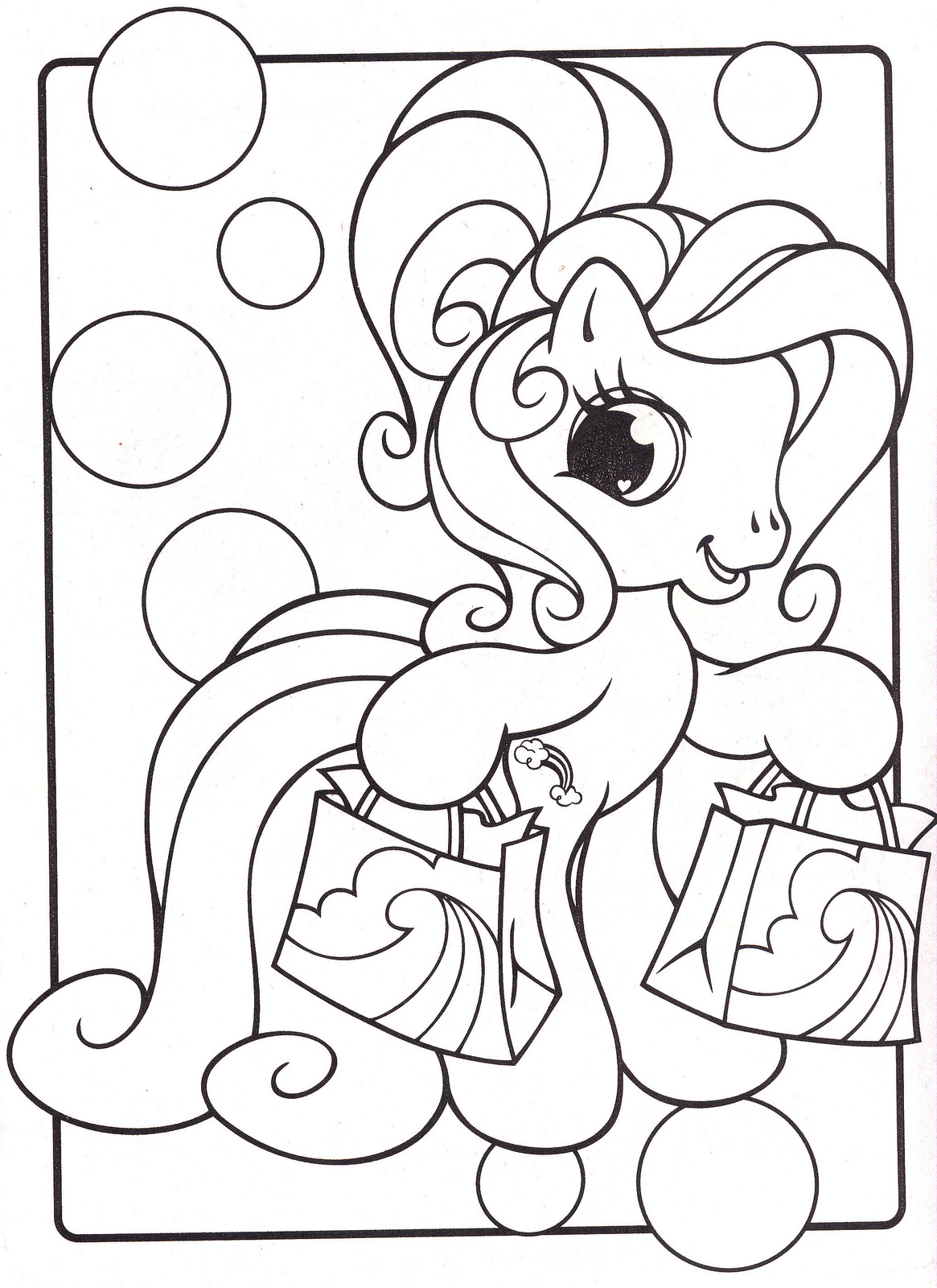 78+ Ultimate Pony Coloring Pages Printable