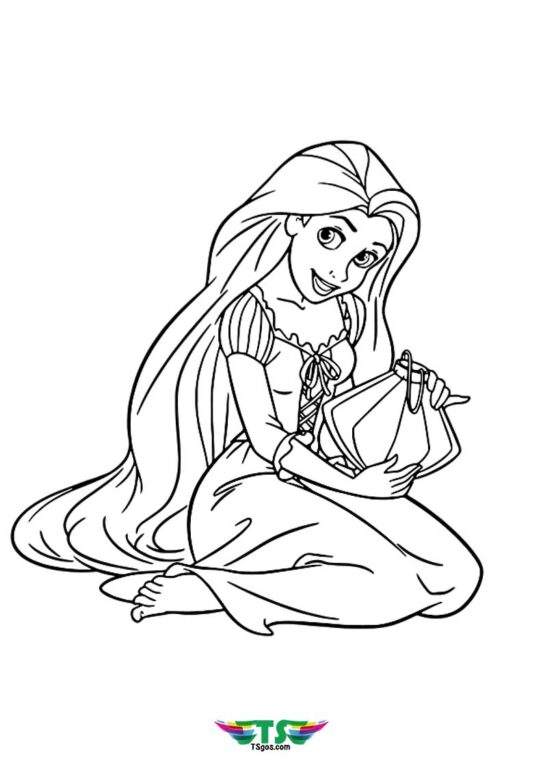 79+ Simple Coloring Page Fashion Princess Printable