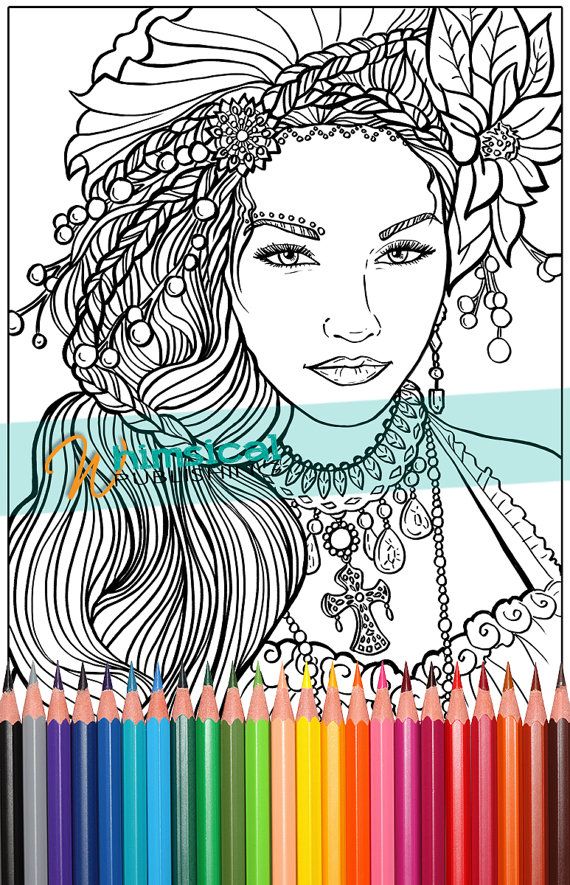 8+ Educational Coloring Page Fashion Princess Printable