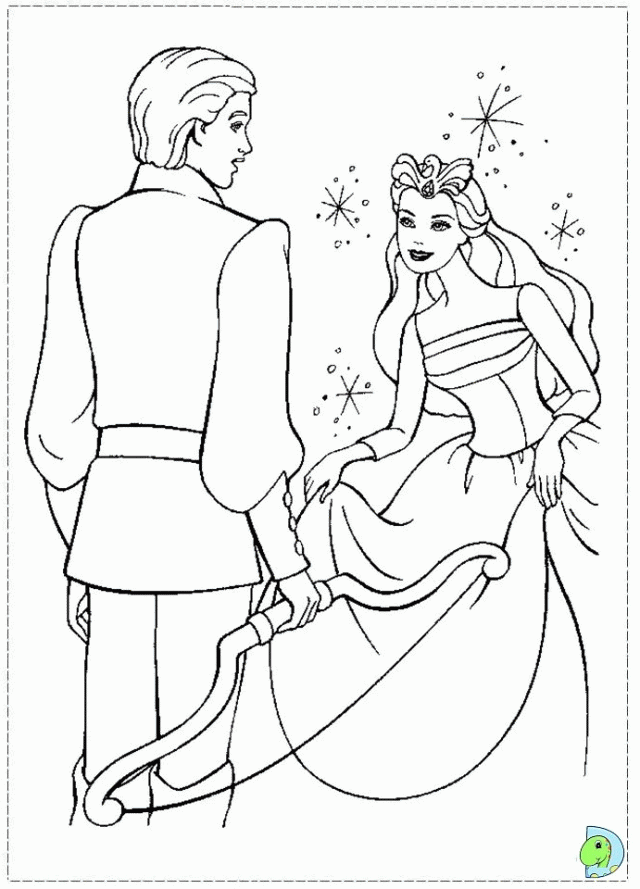 8+ Lovely Barbie Rapunzel Coloring Pages Printable