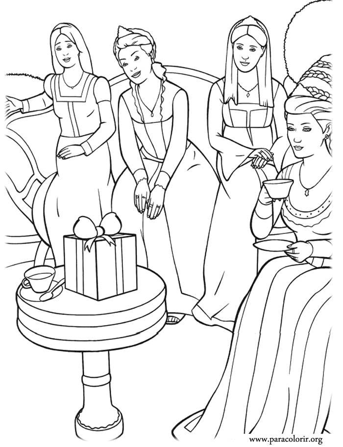 83+ Entertaining Barbie Rapunzel Coloring Pages Printable