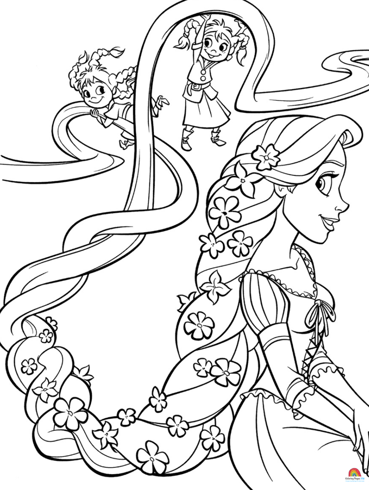 84+ Funtastic Coloring Page Fashion Princess Printable