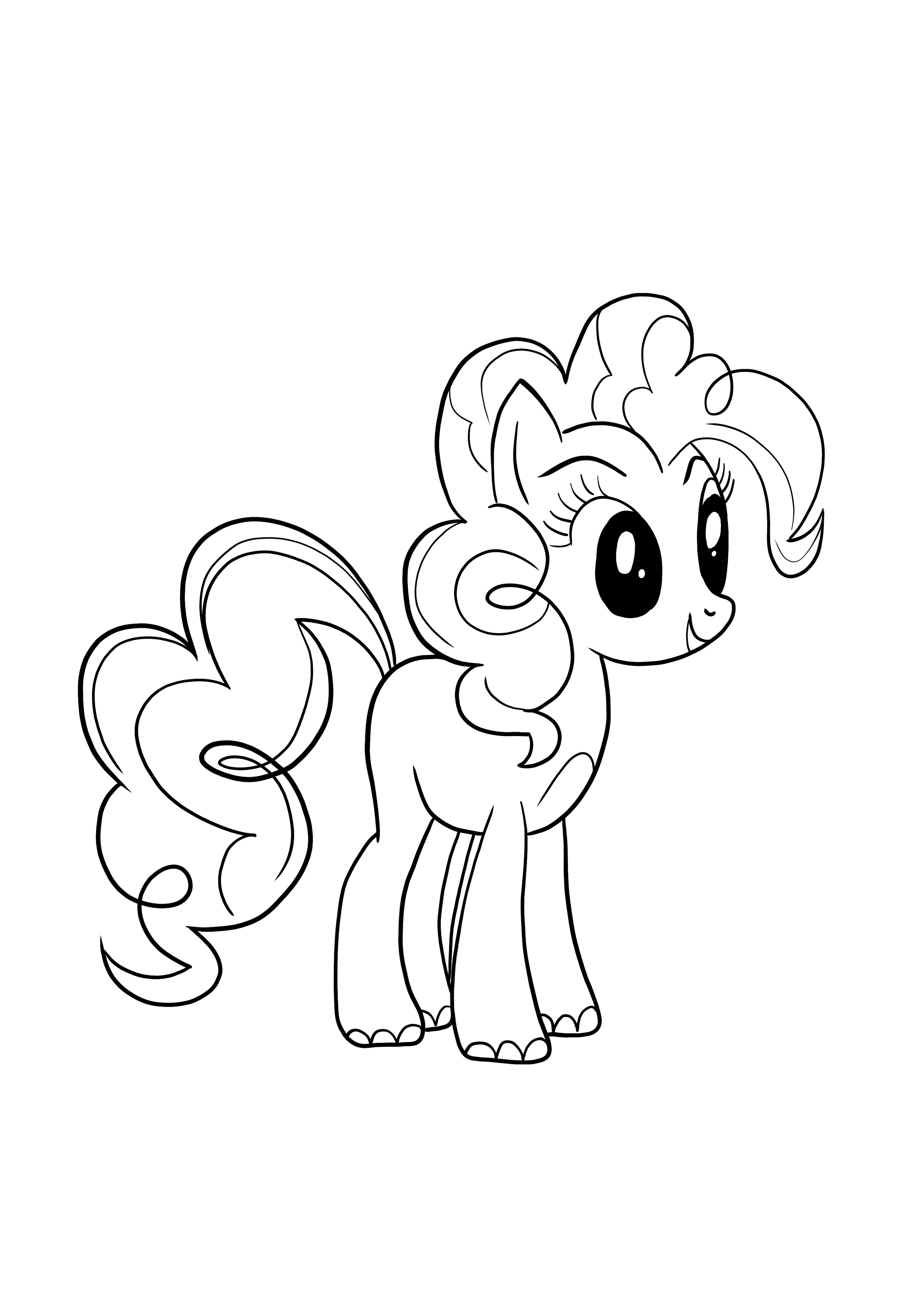 87+ Entertaining Pony Coloring Pages Printable