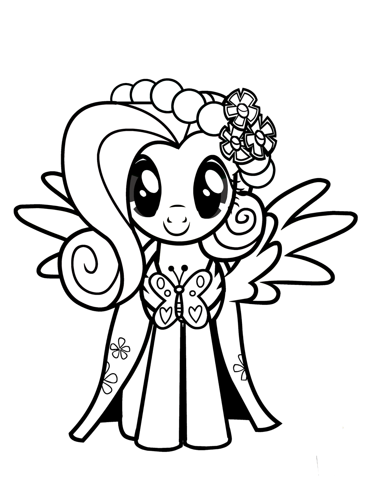 88+ Amazing Pony Coloring Pages Printable