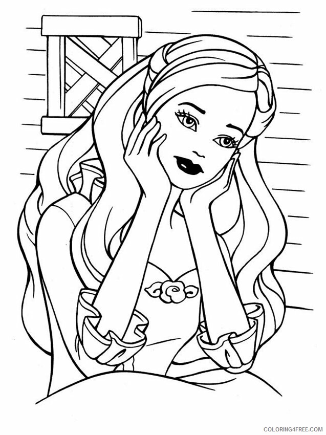 amazing barbie rapunzel coloring pages printable jpg