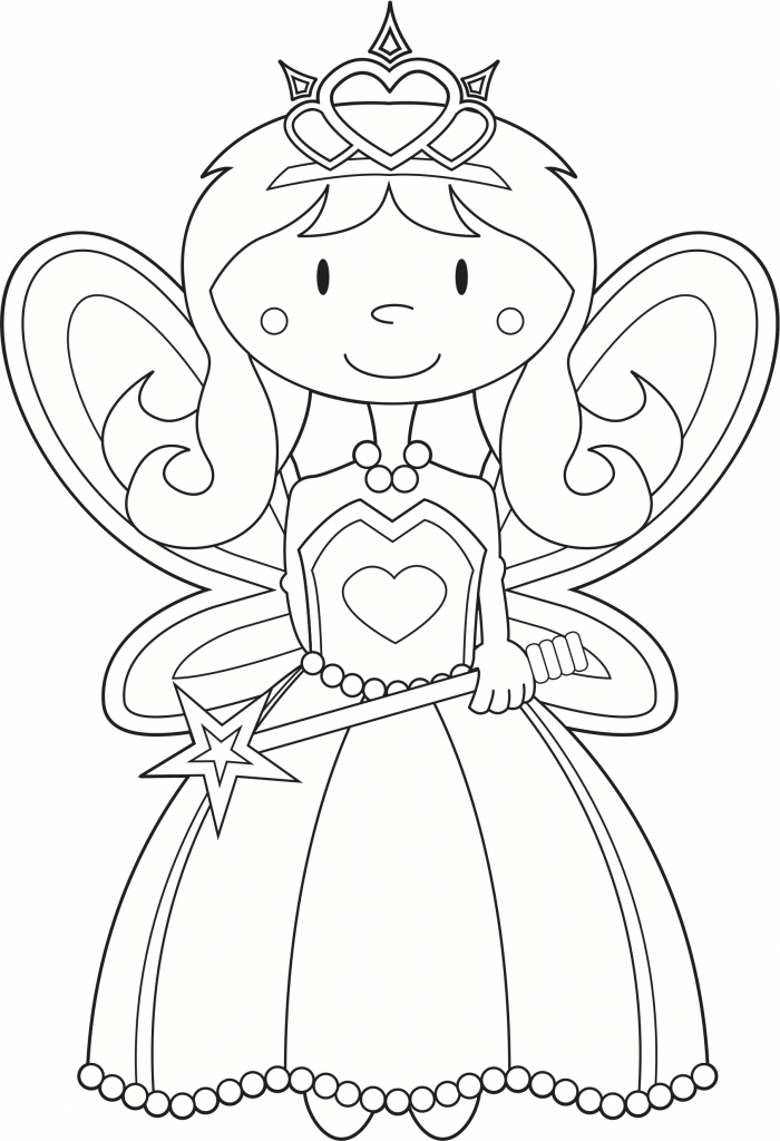 99+ Inspiring Coloring Page Fashion Princess Printable