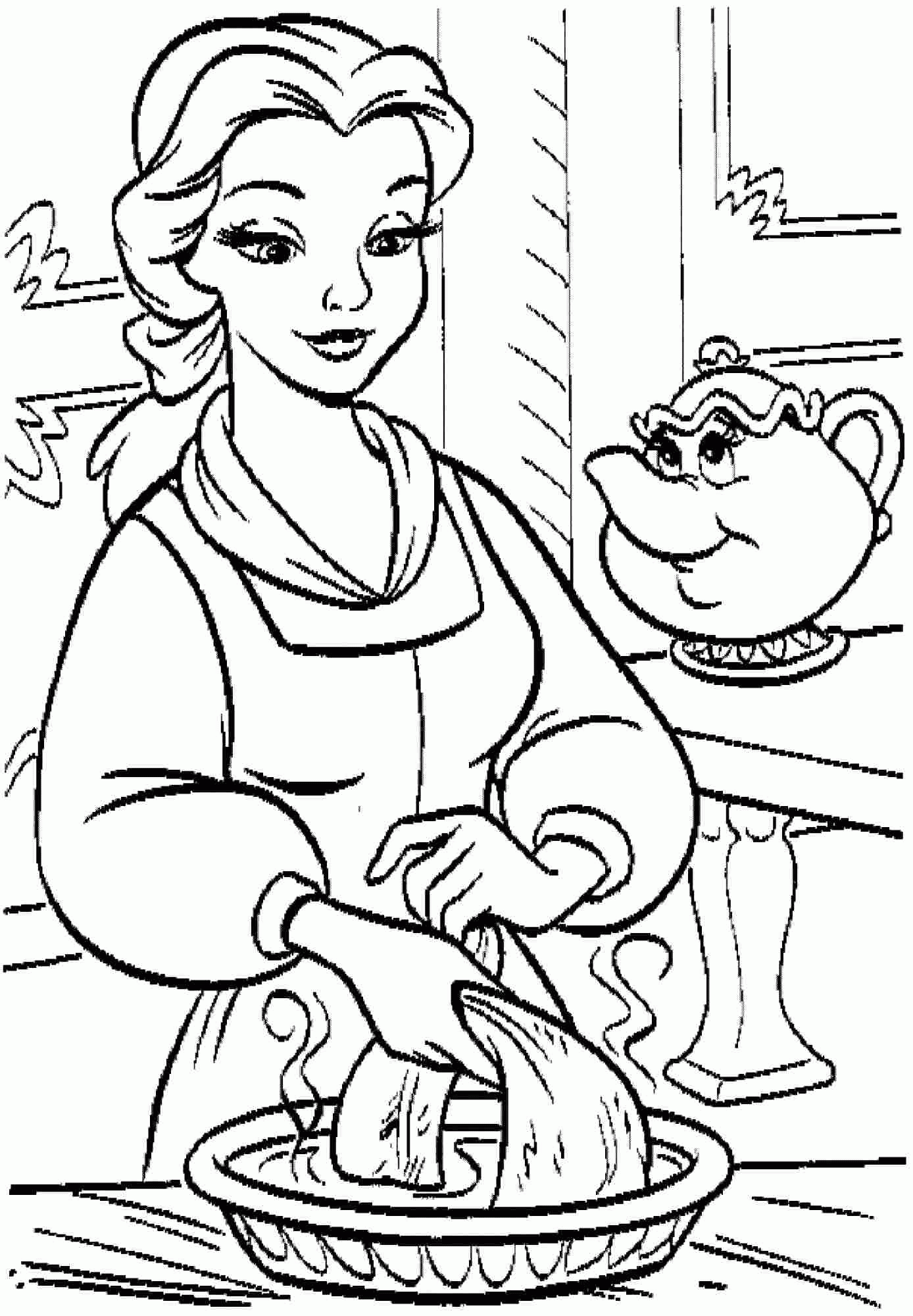 40+ Charming Disney Coloring Pages Printable