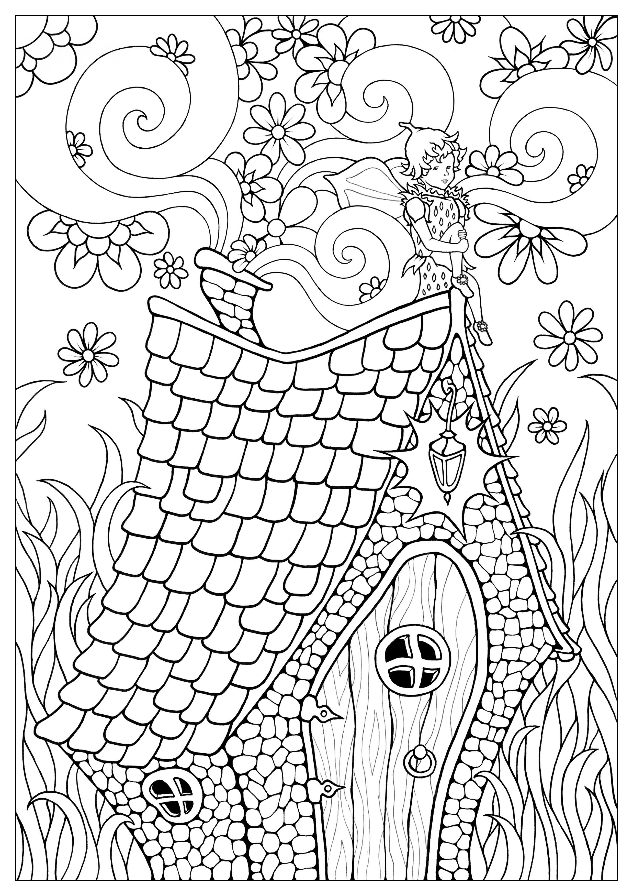 47+ Interactive Fairy Coloring Pages and Drawing