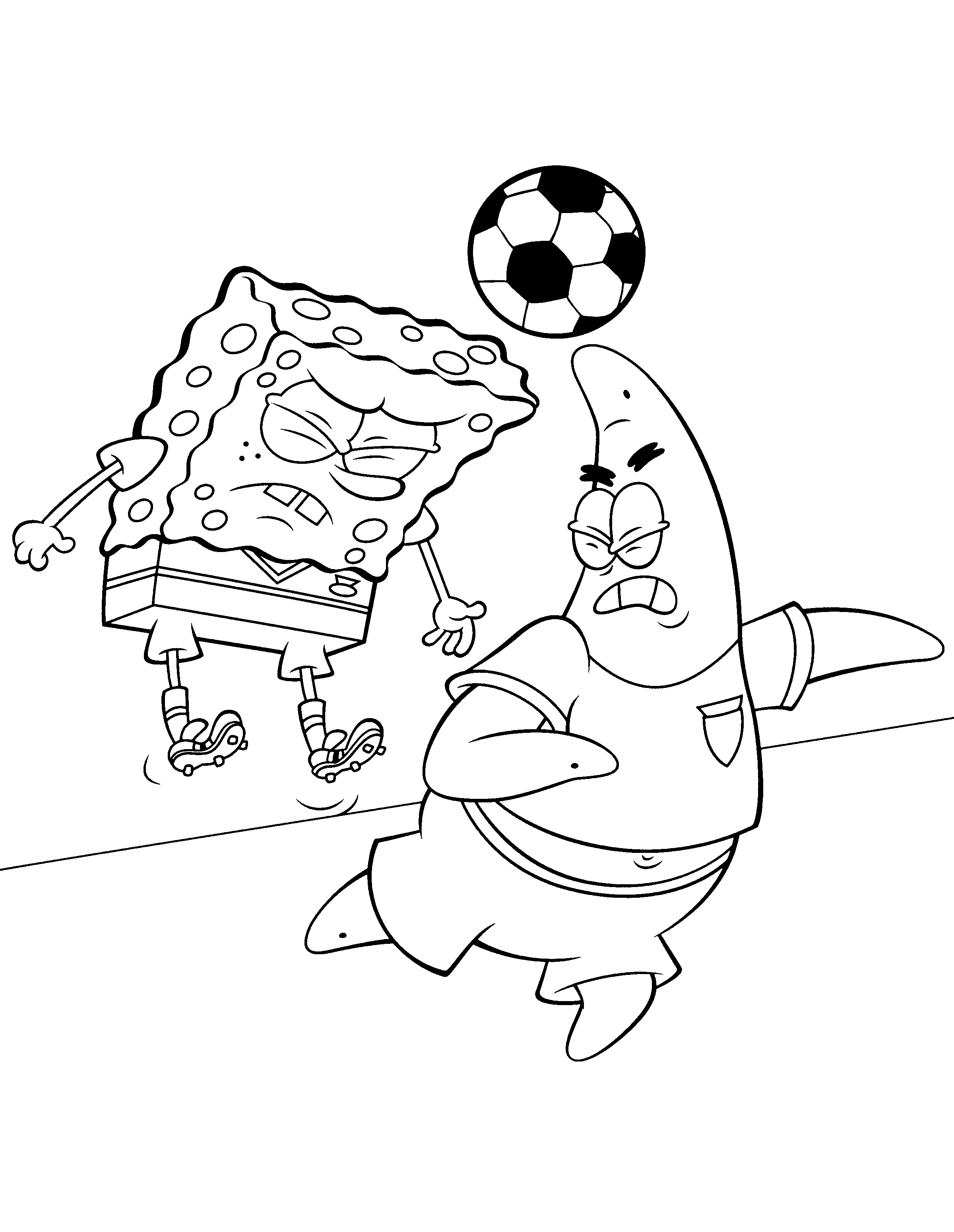 41+ Funtastic Spongebob Coloring Pages Simple