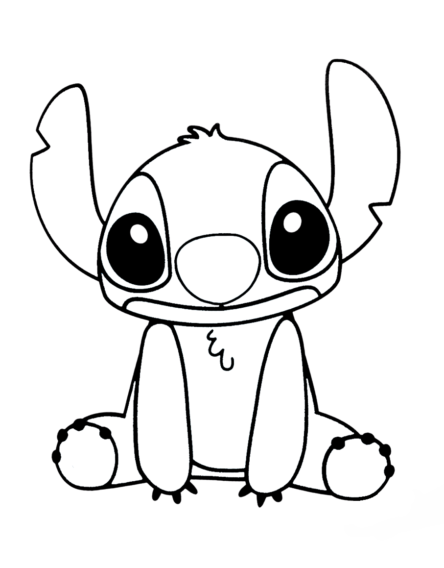 50+ Top Angry Stitch Coloring Pages Easy Kids