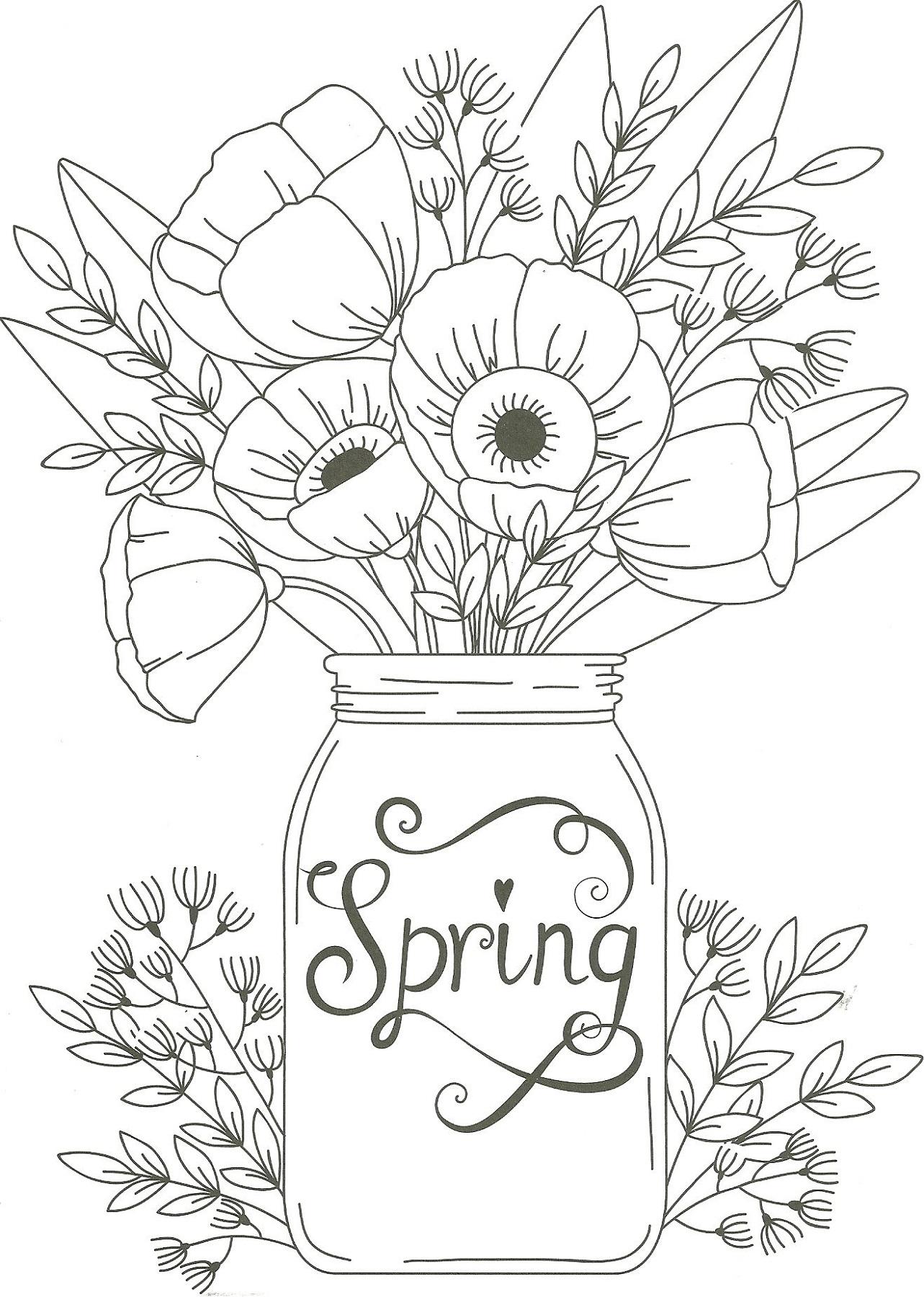 39+ Educational Spring Coloring Pages Ideas