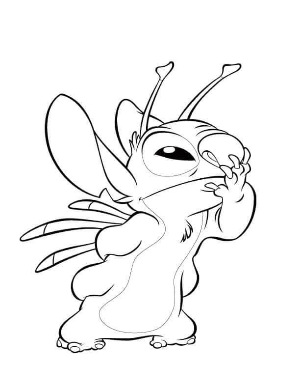 34+ Fun Angry Stitch Coloring Pages Art