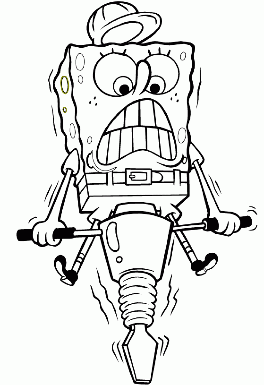 42+ New Spongebob Coloring Pages Easy Kids