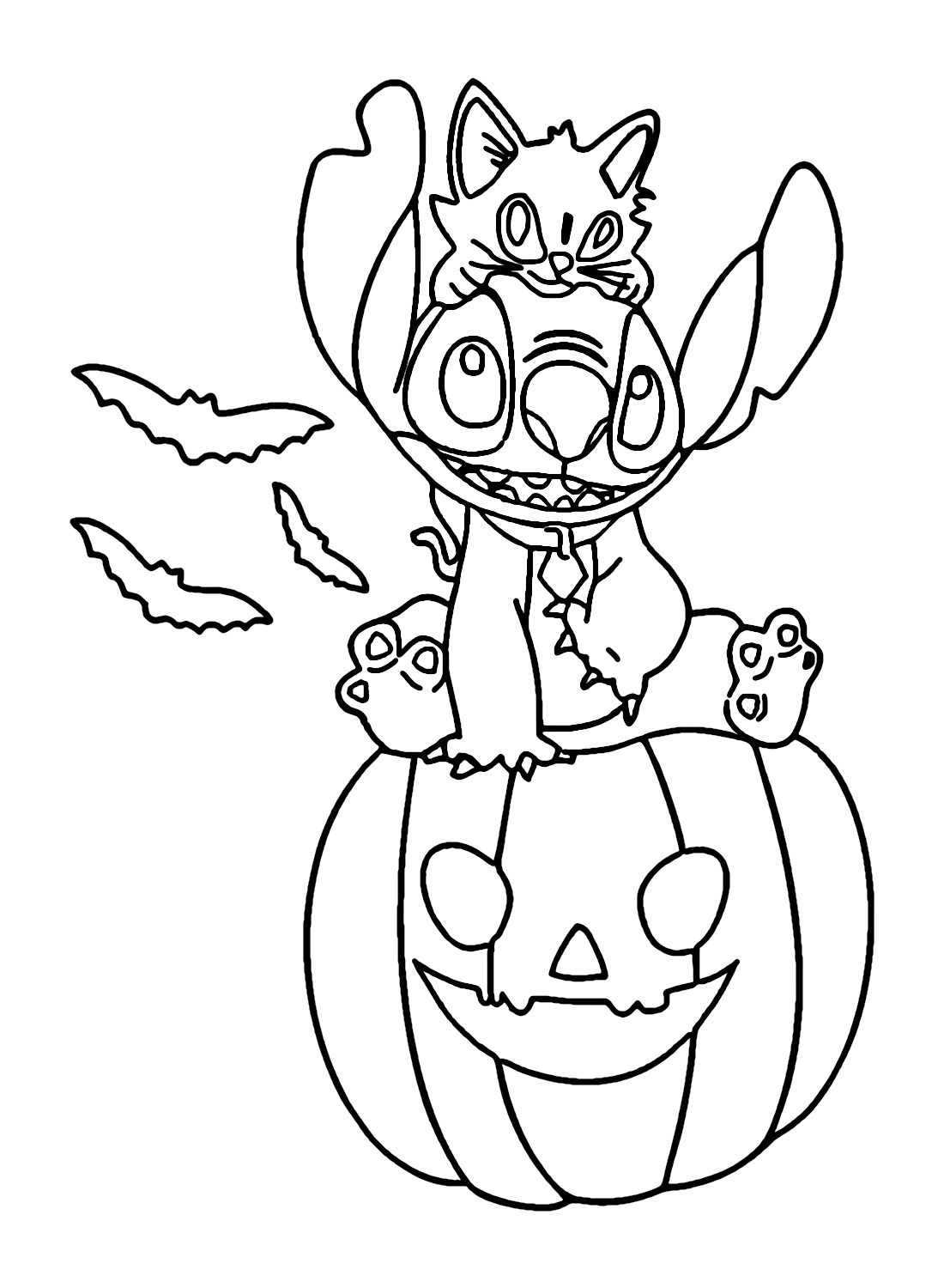 42+ Funtastic Angry Stitch Coloring Pages Free Printable