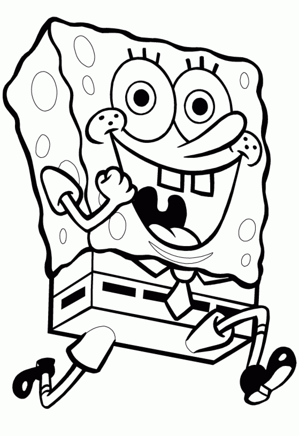 38+ Cute Spongebob Coloring Pages PDF Printable