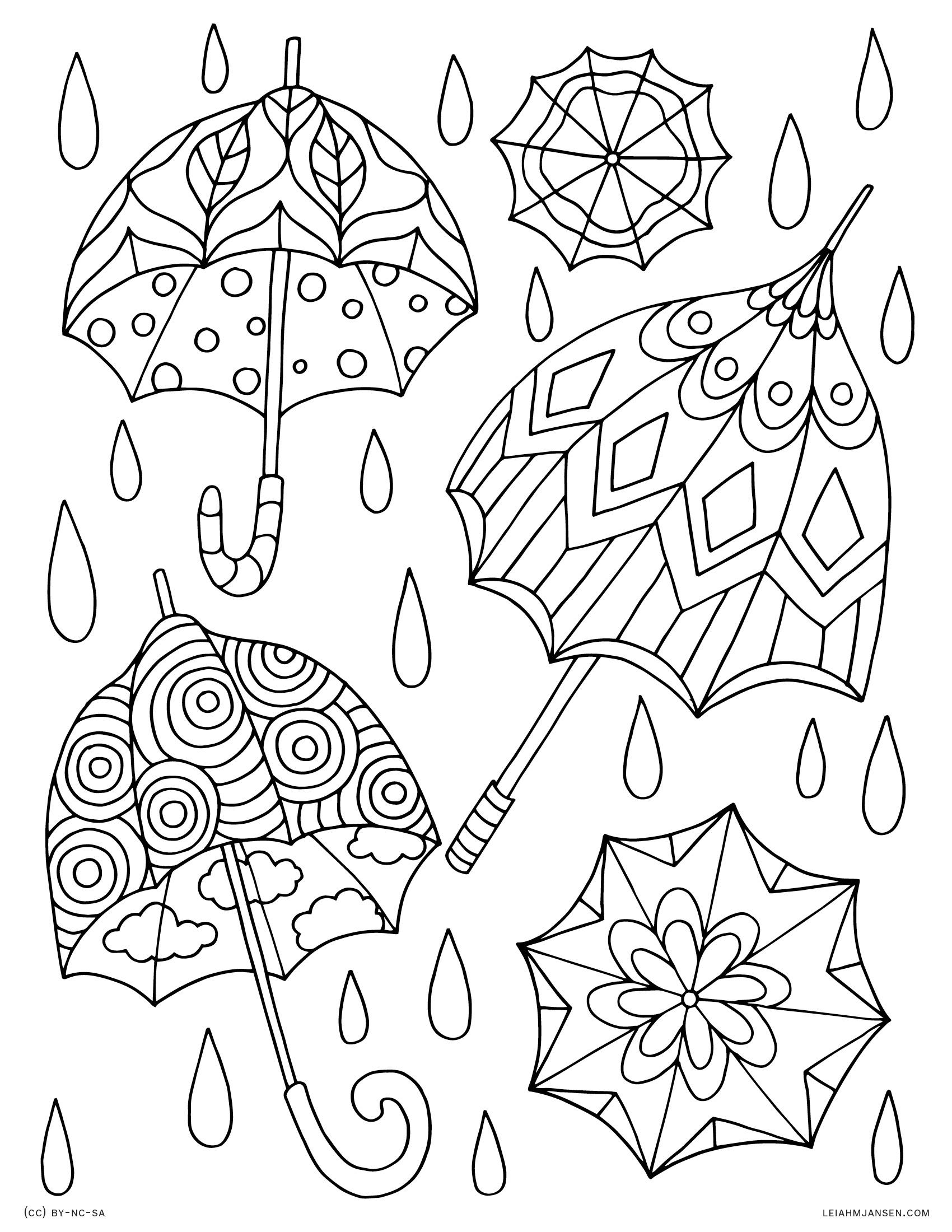 39+ Trendy Spring Coloring Pages Ideas