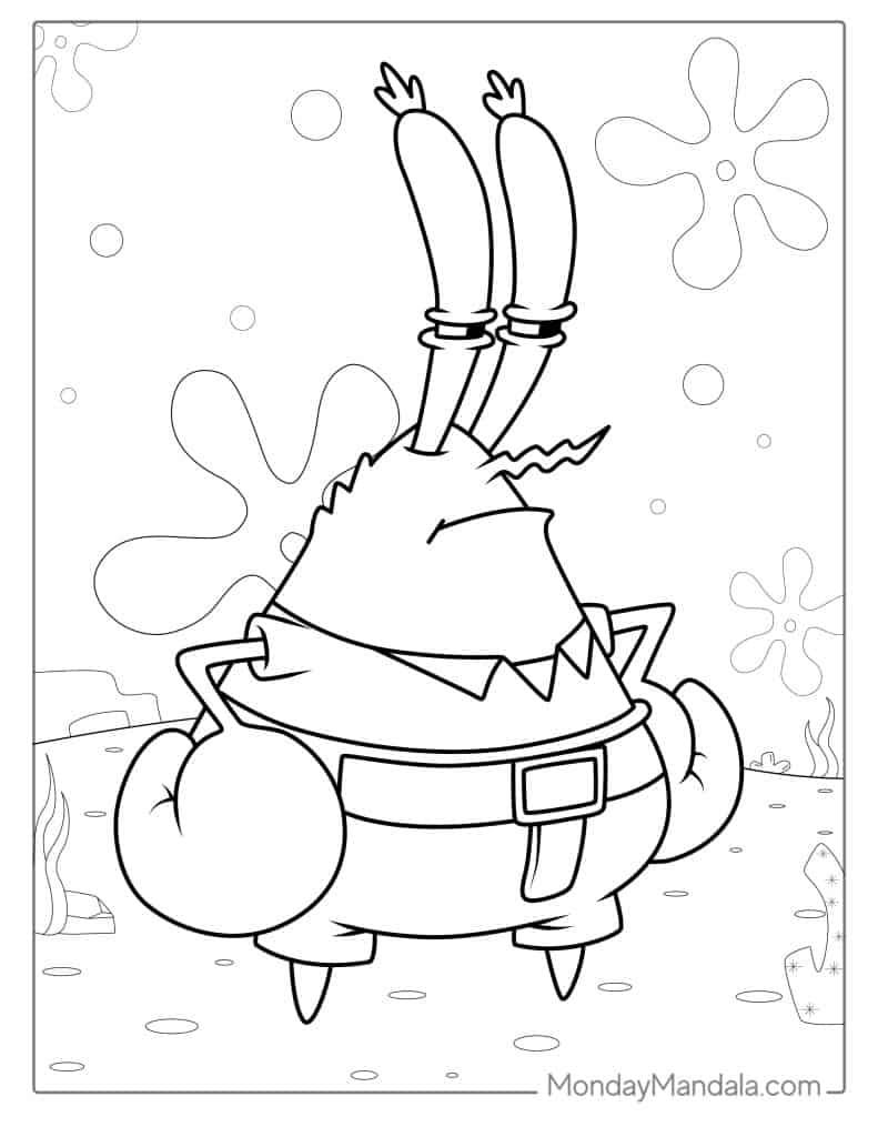 50+ Trendy Spongebob Coloring Pages Unique